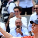 Jannik Sinner sera numéro un mondial et en demi-finale de Roland-Garros KEYSTONE/EPA/CAROLINE BLUMBERG